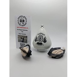 Trompos Space JRPLCUER Gerardo Montero y Javi De María Jupiter Roller Gift Rope, White, Silver, Mediano