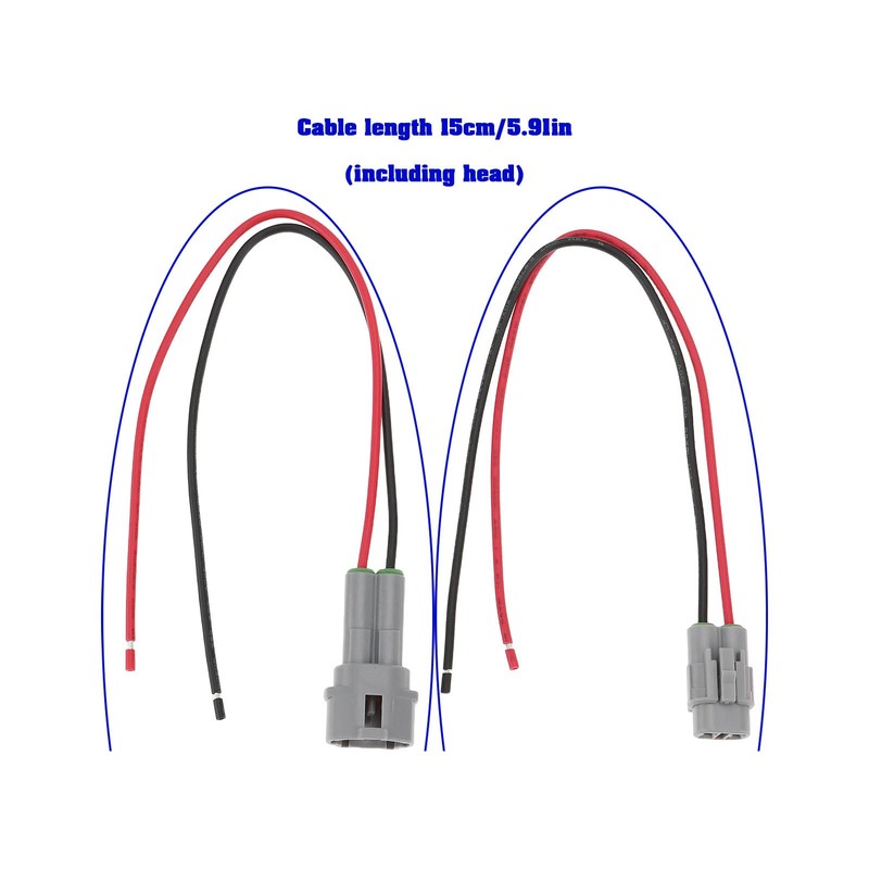 Be In Your Mind 2 Sets 2-Pin Pre-Wired Female &