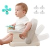 Cuddobaby Baby Bath Seat 3-in-1 【360° Protection Against Side Tipping,