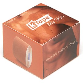 K-Tape My Skin Medium Brown (Single Roll, 5 cm x 5 m)