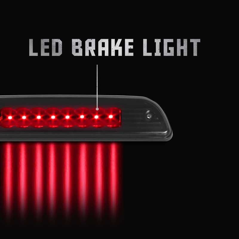 High Mount Stop Third Brake Light, Compatible with 1995-2016 Toyota