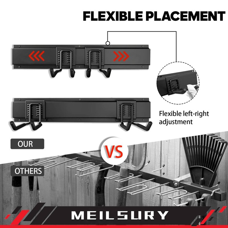 MeilsurY Garage Storage, 48-INCH Garage Tool Organization Wall Mount, Upgraded