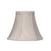 Aspen Creative 30059-2 Small Bell Shape Chandelier Clip-On Lamp Shade