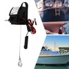 CUBELLIN 12V Electric Boat Winch Electric Trailer Winch with Hand
