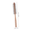 Outanaya 1Pc Wooden Cylinder Hair Styling Comb Durable Personal Hairdressing