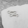 Briny River 250Pcs 16x1.2mm Fishing Sinker Eyes Stainless Steel Suitable