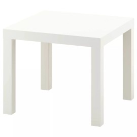 IKEA LACK Side Table White  21 5/8x21 5/8" 304.499.08