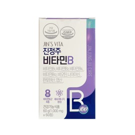 Jinyaksa Mall Jinju Vitamin B 1000mg x 60 tablets (2) / 진정주 비타민B 1000mg x 60정 2개