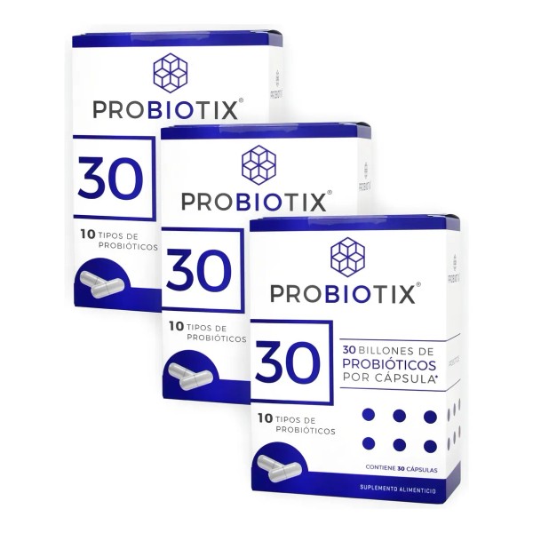 Probiotix | 3 Pack | 30 Billones De Probióticos |