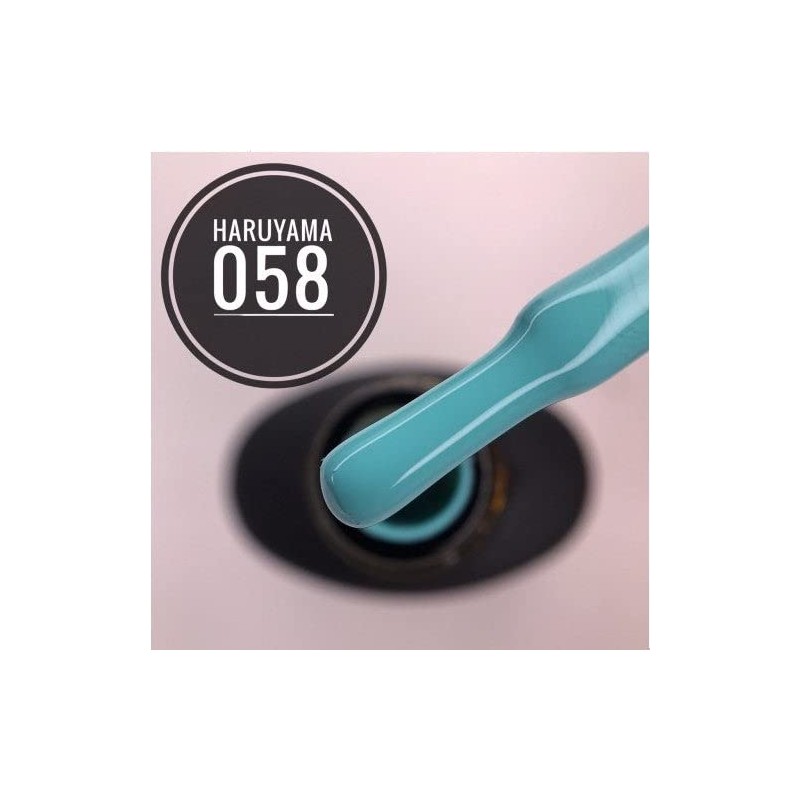 Haruyama Blue Gel Nail Polish 058