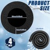 Pangda 4 Pcs 6 ft Pipe Insulation Foam Tube 1
