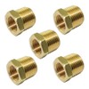 1/4" x 1/8" NPT Reducer Adapter Brass Hex Bushing, Reducing