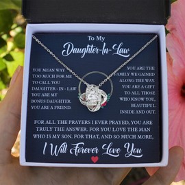 To My Daughter In Law Necklace, Daughter In Law Gifts From Mother In Law, Daughter In Law Birthday Gifts, Future Daughter In Law Gifts, Birthday Gifts For Daughter In Law, Daughter In Law Wedding Gift