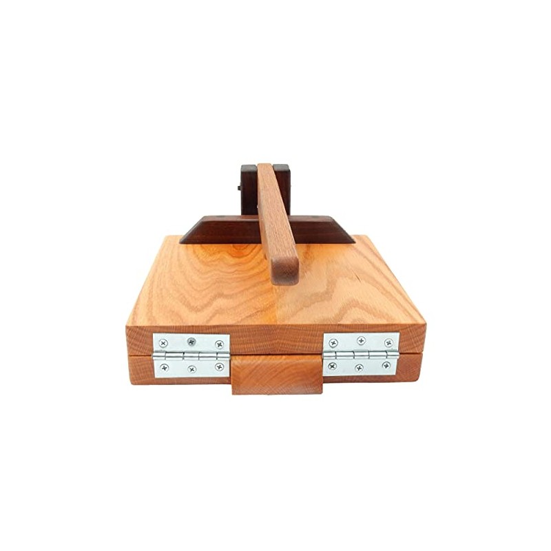 Central Coast Woodworks Hardwood Tortilla Press - Red Oak- 10