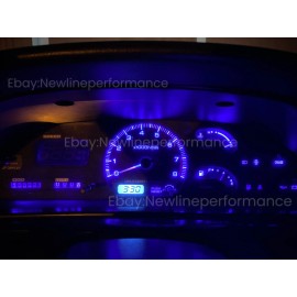 newlineperformance Blue Hud Digital Cluster LED Bulb kit For Nissan 240sx S13 1989-1994