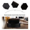 FOMIYES Material Beard Brush Ergonomic Handle for Male Beard Grooming