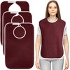 Utopia Towels 3 Pack Premium Unisex Adult Bibs for Elderly