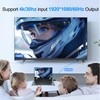 4K Wireless HDMI Transmitter and Receiver, 500 FT/150M Range, Plug