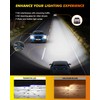 Termitor H4/9003/HB2 Light Bulbs, 120,000LM 18X Ultra Brightness, Pack of