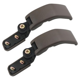 Osompar Rear Quarter Window Latch Lock Assembly Left & Right Side Compatible with Toyota Tacoma 1995-2001 Replaces 62910-35010-E0 Brown 2pcs