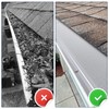 Pearwow 5inch Gutter Guard,48Ft Stainless Steel Mesh Gutter Covers,Heavy Duty