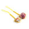 Zoon Flower Crepe Bell (Set of 2) Japanese Pattern Crepe