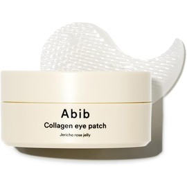 Abib Jericho Rose Jelly Collagen Eye Patch – 60 Hydrating, Firming Eye Masks with Botanical Extracts