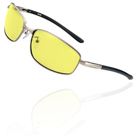 [Adventure King] Polarized Sunglasses, Fishing, Anti-Reflection, Flashback, Driving, Driving, Car, Sports Sunglasses, Polarized Glasses, FB, FB-010 (Lens:Yellow for night)