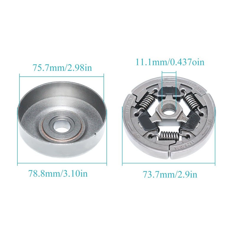 Atunee MS361 7T Sprocket Clutch Drum for Stihl 044 046