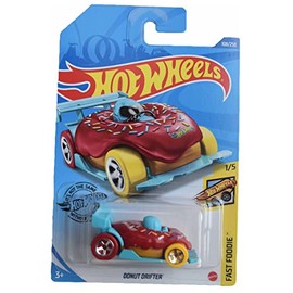 Hot Wheels Donut Drifter, [red] 108/250 Fast Foodie 1/5