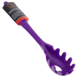 Chef Craft Premium Silicone Spaghetti/Pasta Fork, 11.5 inch, Purple