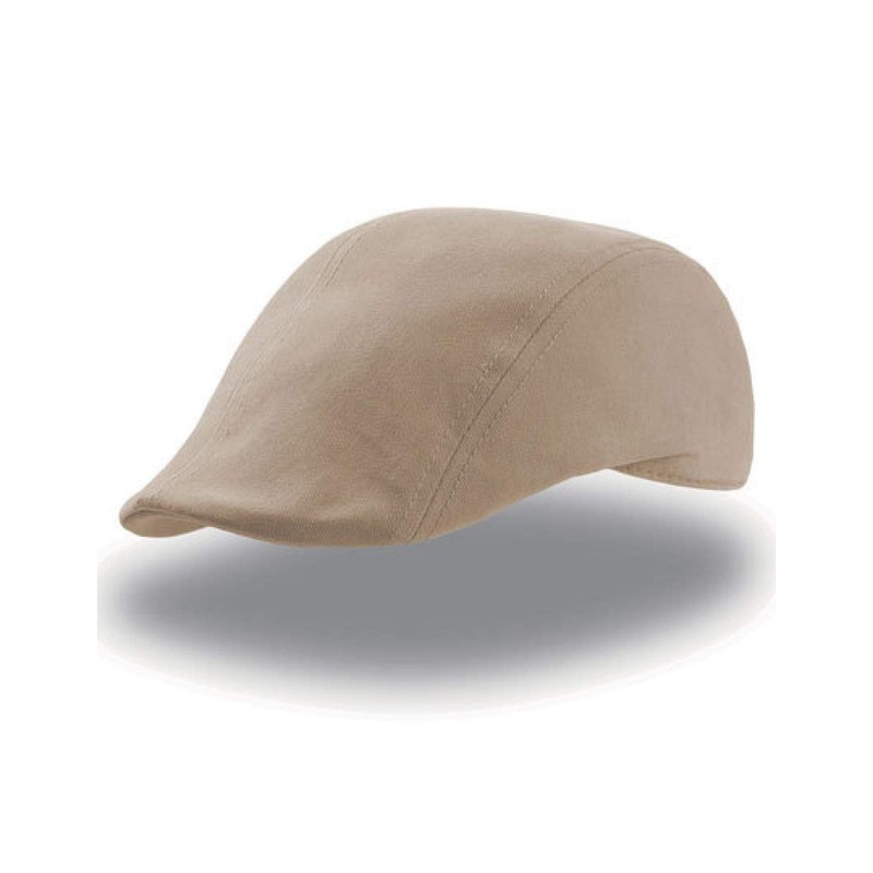 Atlantis Swing Flat Cap Brush Cotton - Black - OS