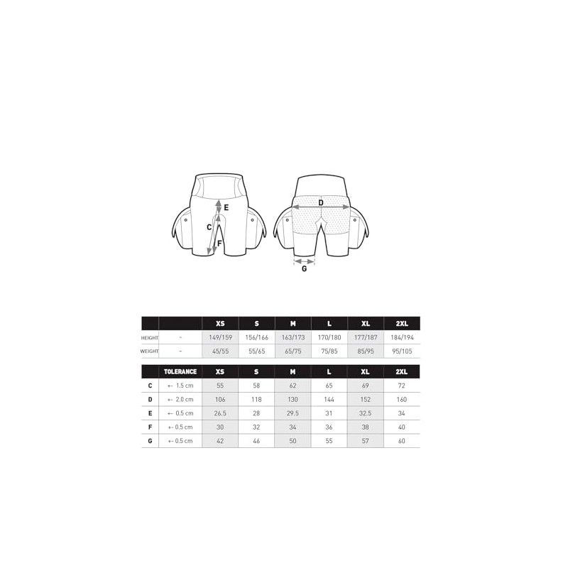 Mares Unisex Tek Trilaminate Shorts - Durable Lightweight Flexible Quick-Drying