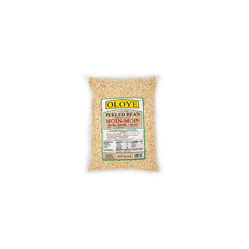 Oloye Pealed Beans/Moin-Moin/2lbs