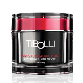 TIBOLLI Moisture Addiction Mask Deep Conditioning Mask (7.5 Fl oz/200 g) Traitement Hydrated and Lissant to Kératine for Seconds, Colours and Repairs