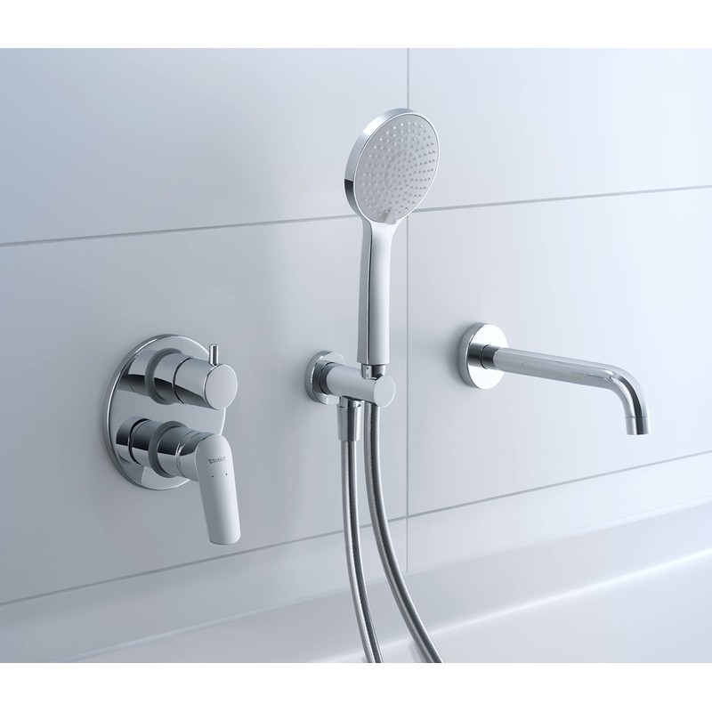 Duravit Universal Shower Head with 3 Jet Types (Rain, Intense