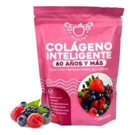 Colágeno 60+ Zinc Maca Magnesio Sabor Frutos Rojos 500gr