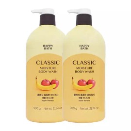 Happybath 해피바스 정말 촉촉한 바디워시 900g x2 Happy Bath Really Moisturizing Body Wash 900g x2