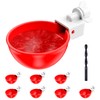 ZenxyHoC DIY Chicken Waterer Cups, 8 Pack Automatic Chicken Water