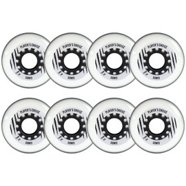 Player's Choice Indoor Roller Hockey Wheels 72mm Ginos 74A 8-Pack