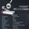 RATTMMOTOR 5" Mini Table Saw for Craft Q99-7 Multipurpose Portable