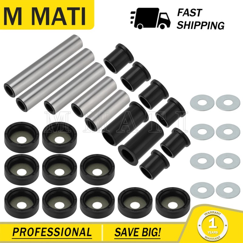 M MATI Rear A-Arm Bushing Spacer Rebuild Kit for Suzuki