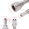 Outboard Fuel Connector, 2 Pcs Fuel Line Connector Male Female