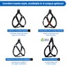 Pawtitas Step-in Dog Harness Solid Color Vest for Training &