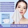 Boledy Soft Facial Towel, Large Thick Cotton Facial Tissue, Lint