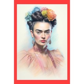 Frida Kahlo Notebook: Frida Kahlo Stationary (100 pages, Wide Ruled Notebook)