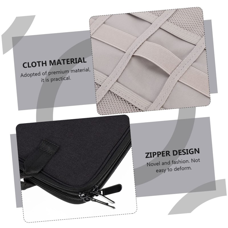 OHPHCALL Stylish Data Cable Organization Bag Watch Band Holder Portable