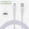 CJP-Geek 3.3ft White Micro USB 5V DC Charging Cable PC