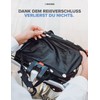 BÜCHEL Front Bicycle Basket | Shopping Bag | Foldable |
