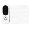 Wireless Doorbell Self Power Long Distance Calling White 52 Music
